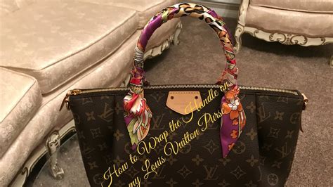 louis vuitton handbag handle wrap instructions